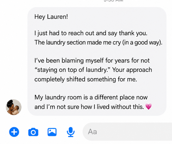 DM testimonial about Part 5 and partner finally understanding